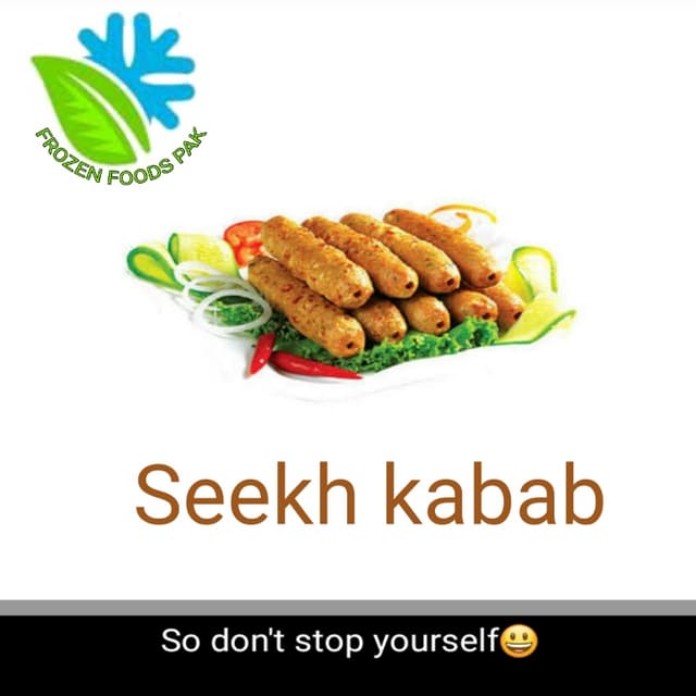 Frozen Chicken Seekh kabab