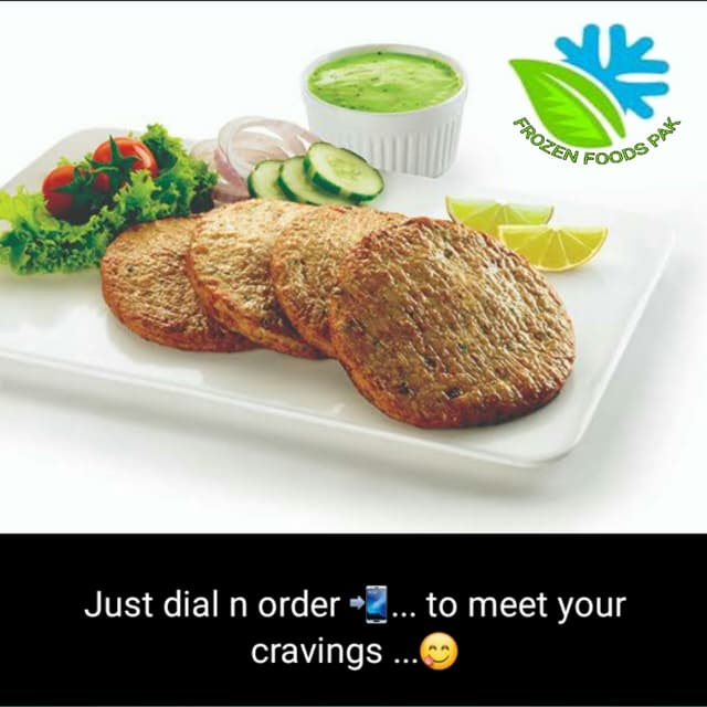 Frozen Chicken Chapli kabab